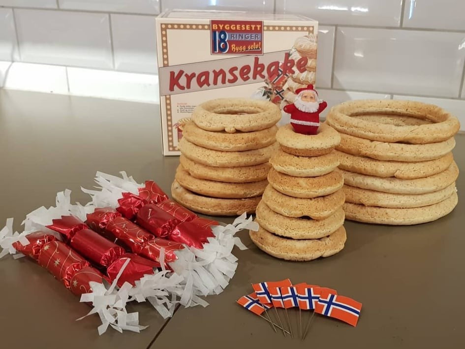 Kransekake byggesett 18 ringer