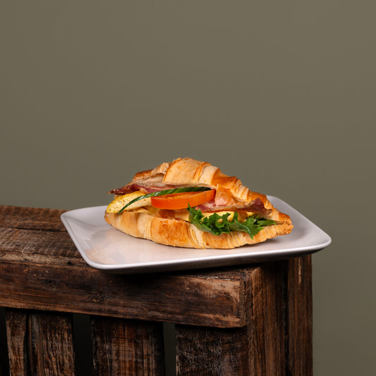 Croissant (egg og bacon)