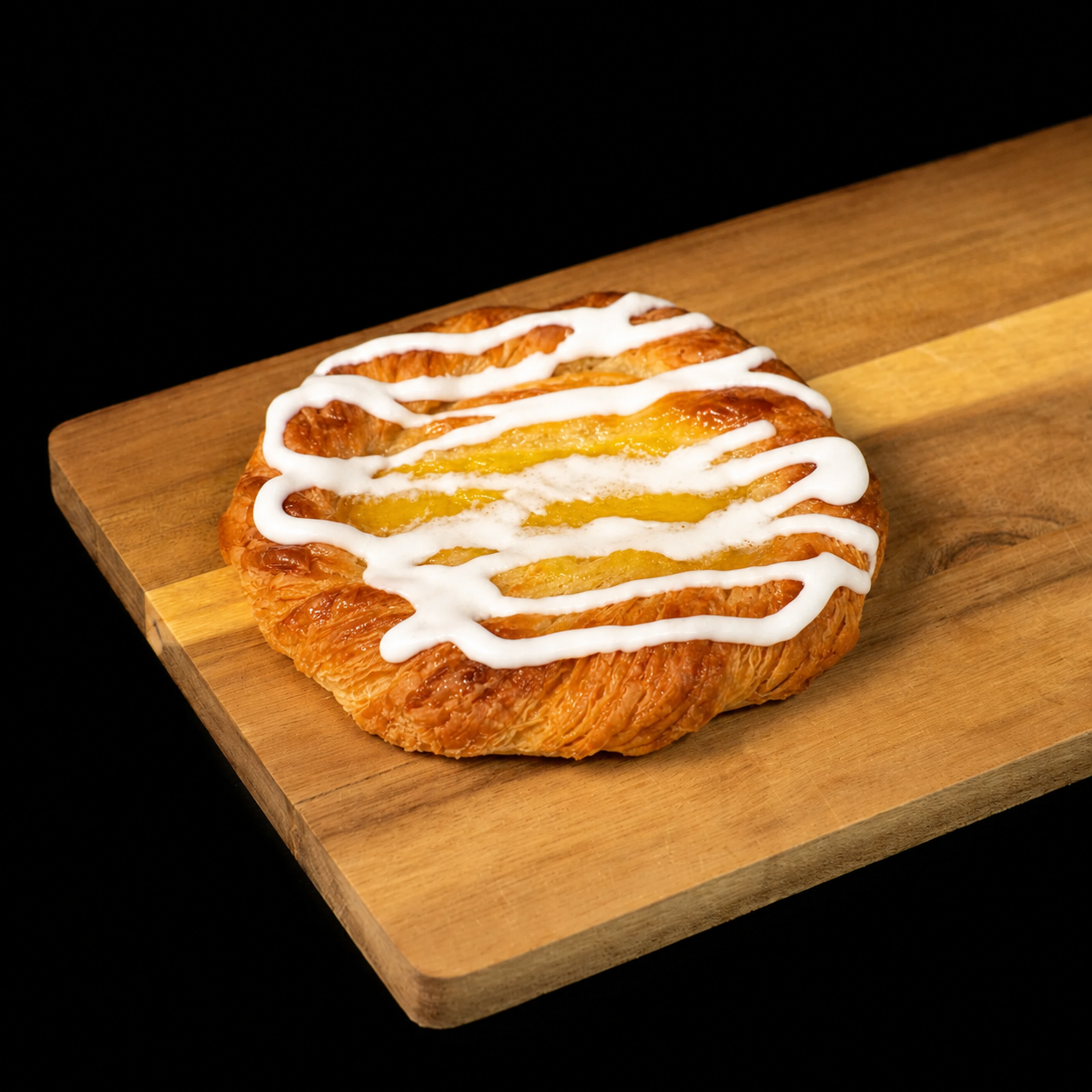 Wienerbrød med vanilje