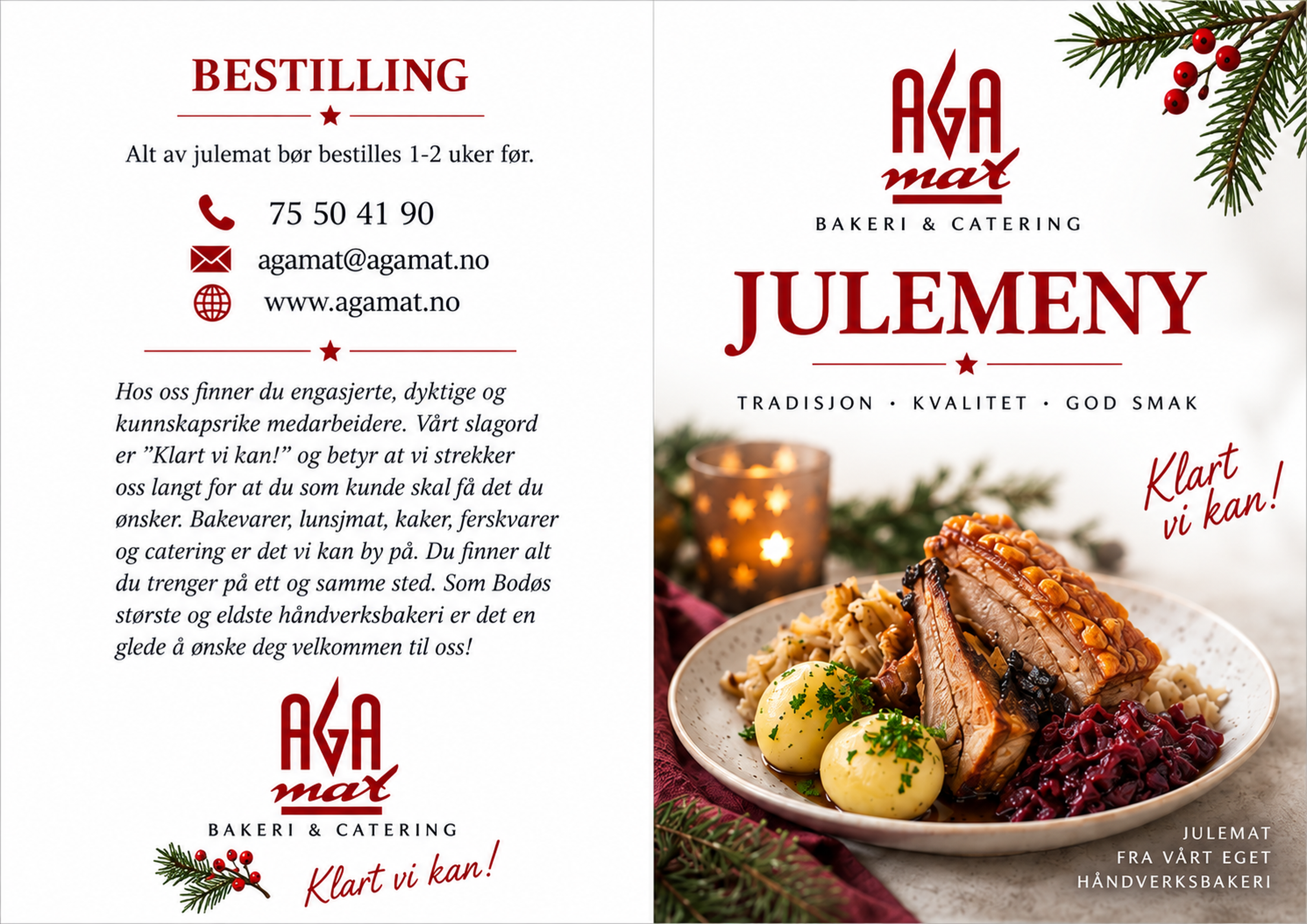 Agamat Julemeny 2026 - utside