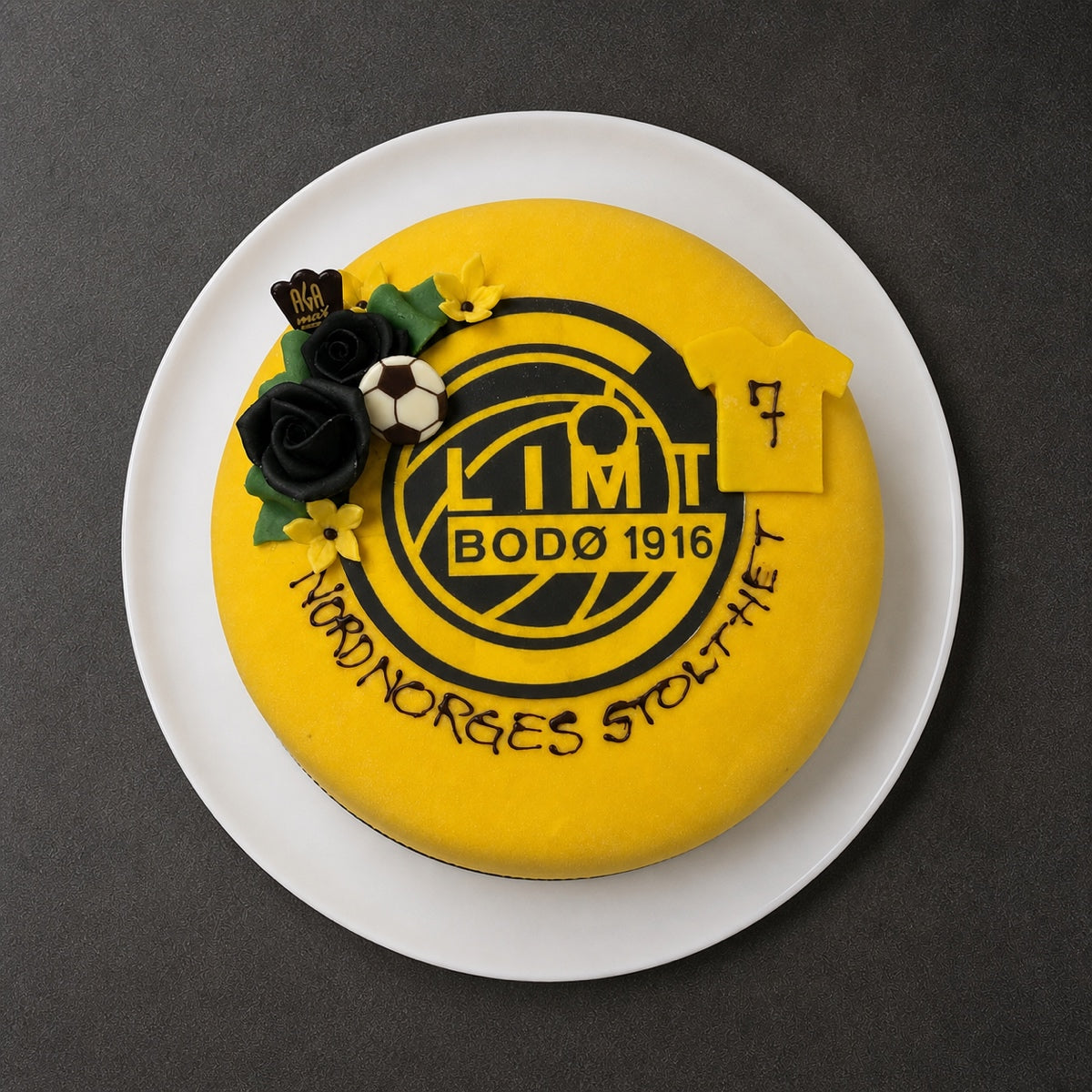 Glimt-kake (Marsipan 24 cm)